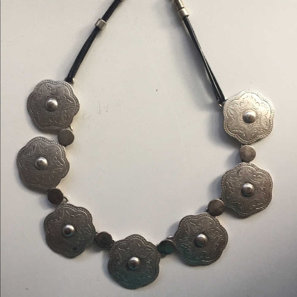Child of Wild Bohemian Aged Silver Necklace